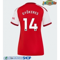 Maglie da calcio Arsenal Viktor Gyokeres #14 Prima Maglia Femminile 2026-27 Manica Corta